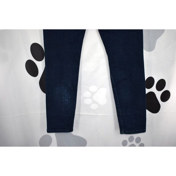 Good American Good Legs Skinny Jeans Mid Rise Blue224 Dark Wash Size 10 / 30 - Picture 11 of 12